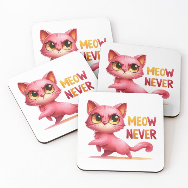 Item preview, Meow never designed and sold by JonysCreativeDesigns.