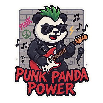 Artwork thumbnail, Punk Panda Power by StudioKedara