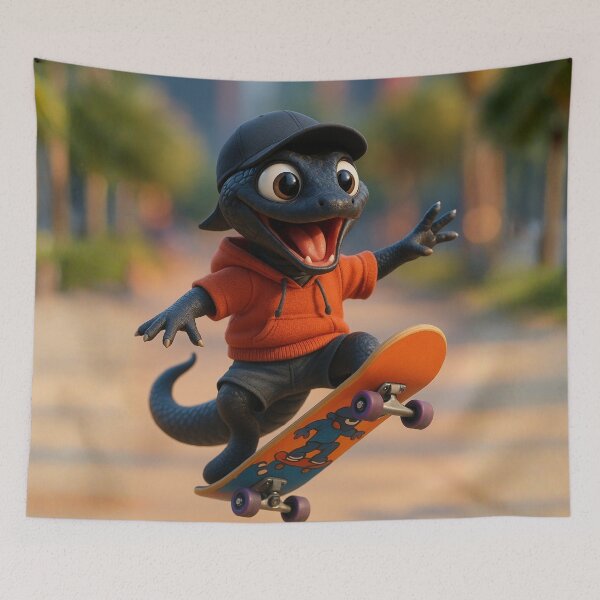 Item preview, Skater Texas Indigo Snake designed and sold by Sillytoe.