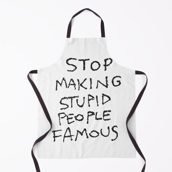 Item preview, Stop Making Stupid People Famous Grunge Text Design designed and sold by Victor Shadehorn.