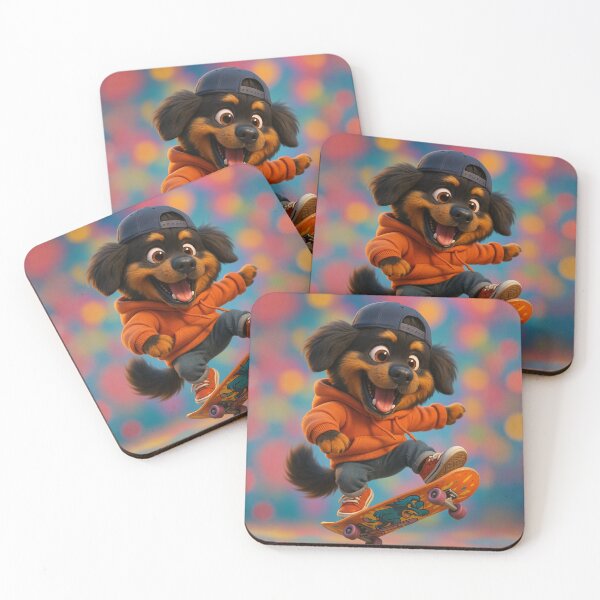 Item preview, Skater Tibetan Mastiff designed and sold by Sillytoe.