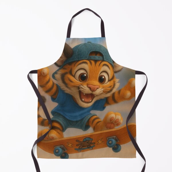 Item preview, Skater Tiger designed and sold by Sillytoe.