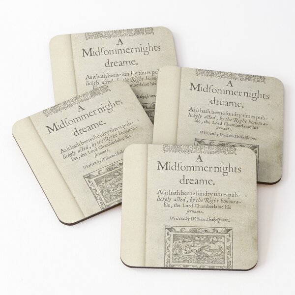 Item preview, Facsimile of 'A midsummer night's dream' by William Shakespeare. Puck, Oberon, Titania designed and sold by Filologica.