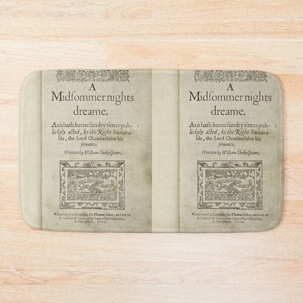 Item preview, Facsimile of 'A midsummer night's dream' by William Shakespeare. Puck, Oberon, Titania designed and sold by Filologica.
