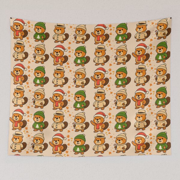 Item preview, Beaver Fall Season designed and sold by aylastyle.