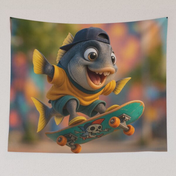 Item preview, Skater Triggerfish designed and sold by Sillytoe.
