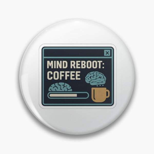 Item preview, MIND REBOOT: Coffee – The Morning Restart designed and sold by 9toNein.