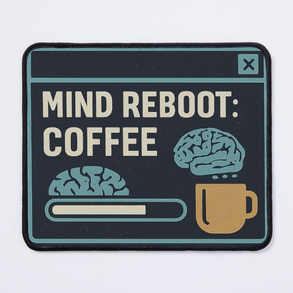 Item preview, MIND REBOOT: Coffee – The Morning Restart designed and sold by 9toNein.