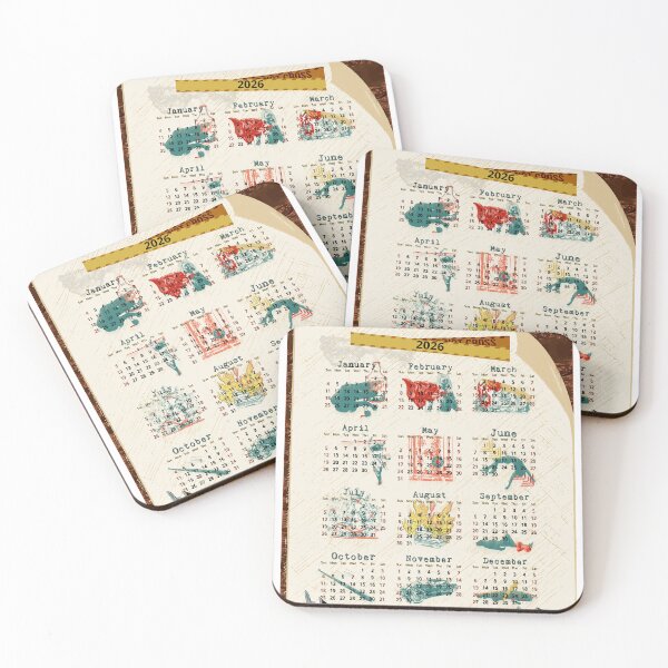 Item preview, Mystery Motifs – 2026 Calendar (Whodunit‑Inspired Design) designed and sold by Eejee-SK.