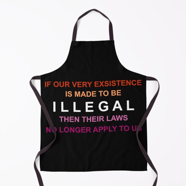 Item preview, Lesbian Protest Slogan designed and sold by DisKorruptd.