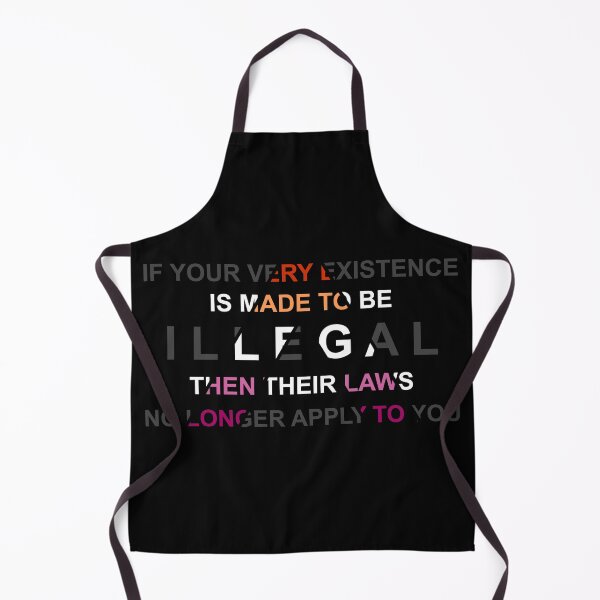 Item preview, Lesbian Ally Protest Slogan designed and sold by DisKorruptd.