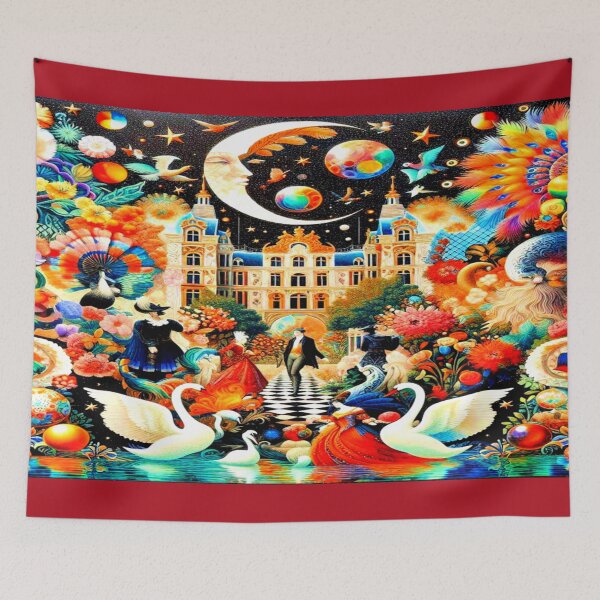 Item preview, Palace of Echoes – Surreal Procession of Myth and Memory designed and sold by daweave77.