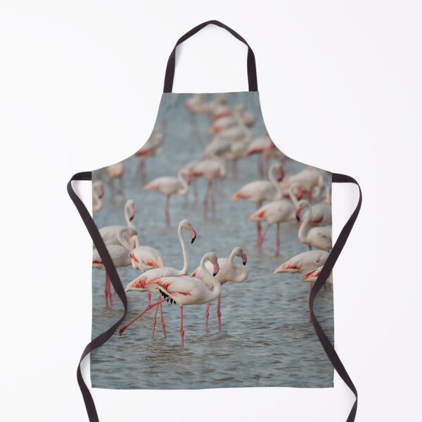Item preview, Dance of Light — Flamingos Gathering in the Shallow Waters of Etosha designed and sold by DavideAntoniani.