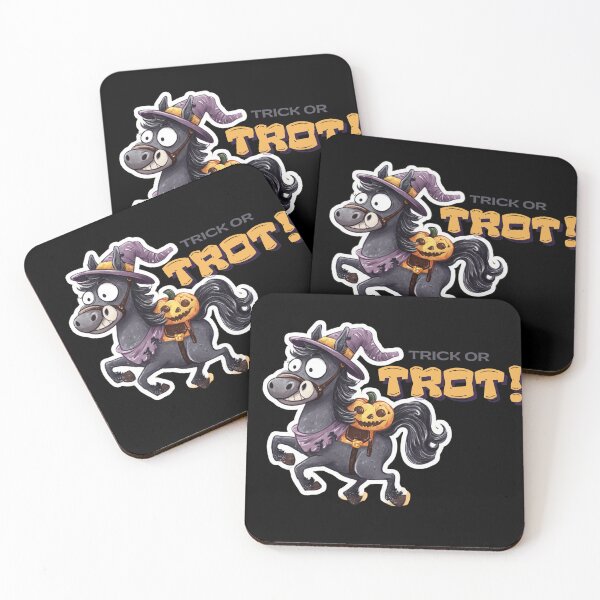 Item preview, Trick or Trot Horse Lover Halloween – Funny Equestrian Design  designed and sold by KZurHTPC.