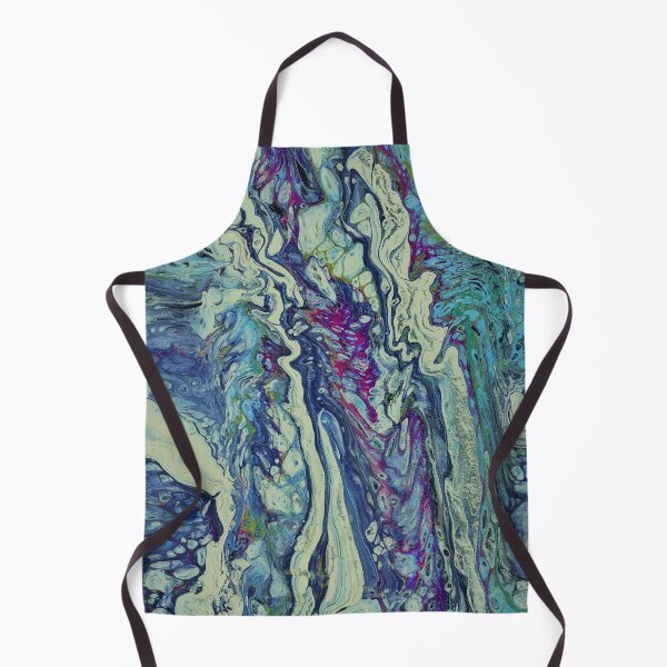 Item preview, In Another Land 2 Blue Green Strata Abstract designed and sold by Doug  Siegel.