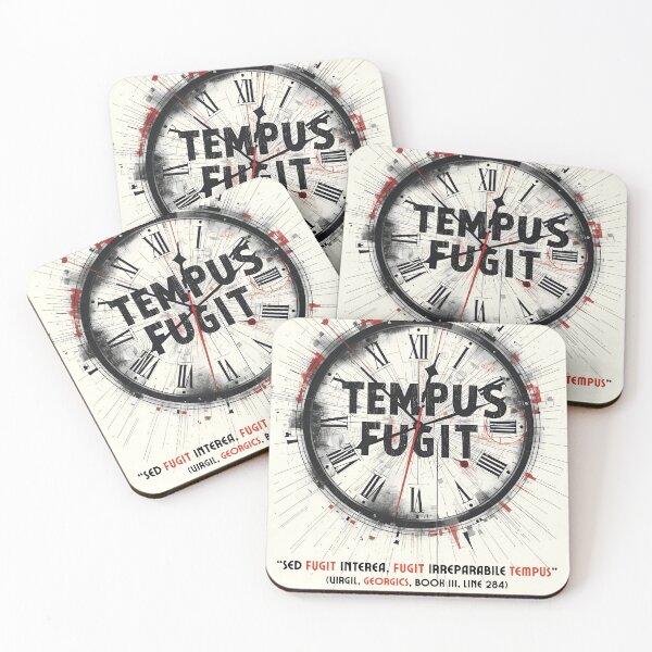 Item preview, 'Tempus fugit' (Virgil, Georgics, Book III, line 284) designed and sold by Filologica.
