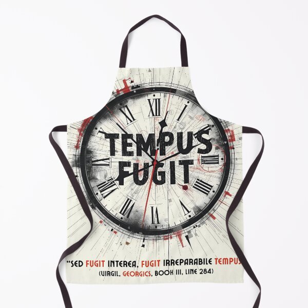 Item preview, 'Tempus fugit' (Virgil, Georgics, Book III, line 284) designed and sold by Filologica.