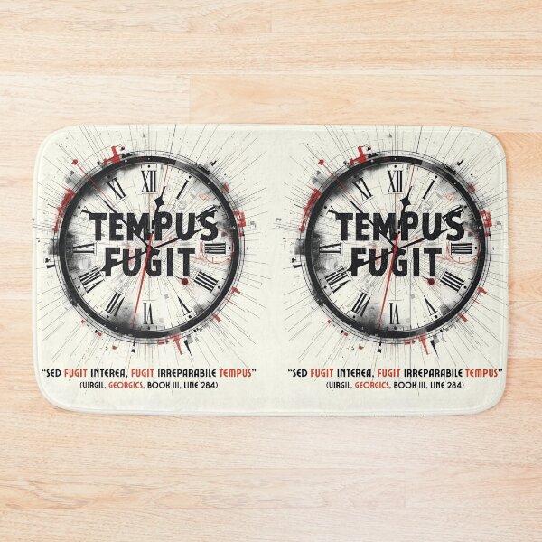Item preview, 'Tempus fugit' (Virgil, Georgics, Book III, line 284) designed and sold by Filologica.
