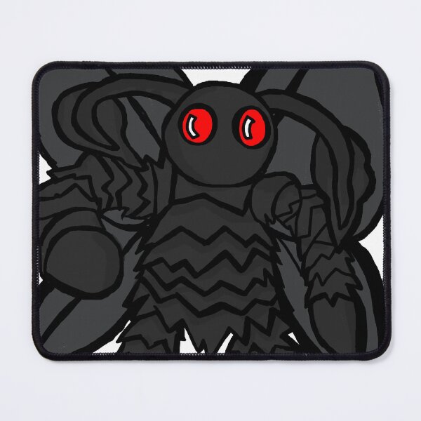 Item preview, My Favorite Monster: The Mighty Mothman designed and sold by EMJeanmougin.