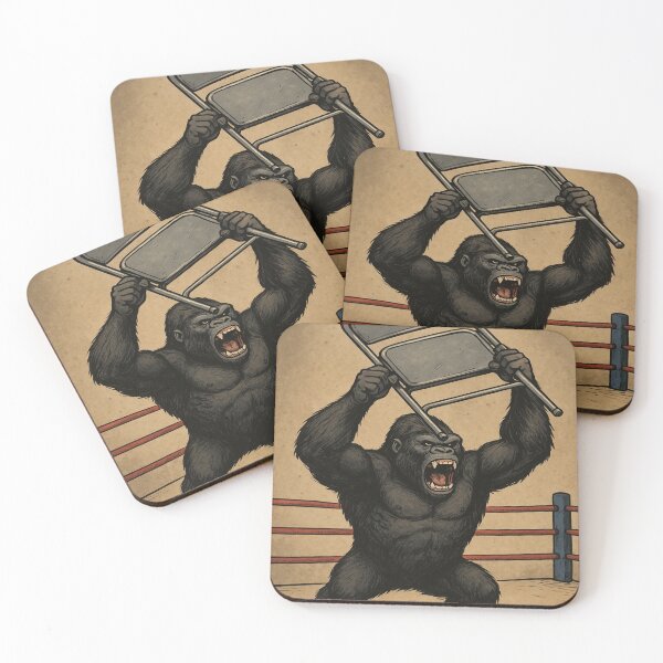 Item preview, Gorilla Fight designed and sold by djfMerch.