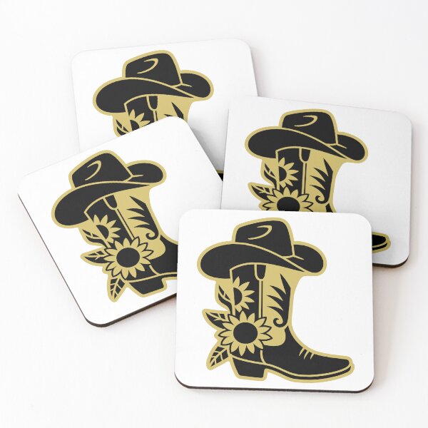 Item preview, Cowboy Boot with Sunflowers designed and sold by theartfulaspie.