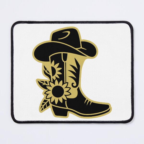 Item preview, Cowboy Boot with Sunflowers designed and sold by theartfulaspie.