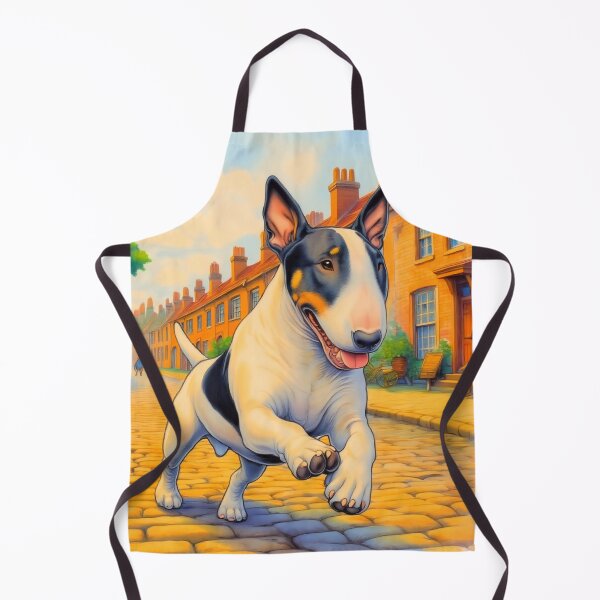Item preview, Big Dogs Little Paws - Bull Terrier Cobble Road designed and sold by A Cozy Bundle.
