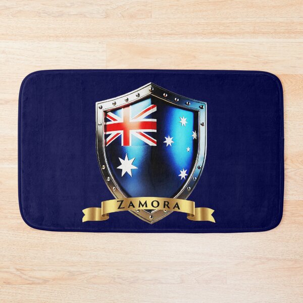 Item preview, Zamora Family Australia Shield, Bold Heritage Crest designed and sold by Highlandkings.