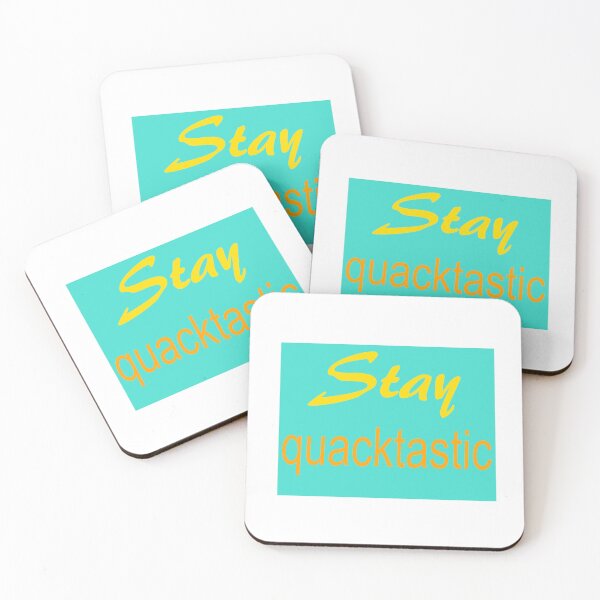 Item preview, Stay Quacktastic – Playful Motivational Quote  designed and sold by Beautiful art store.