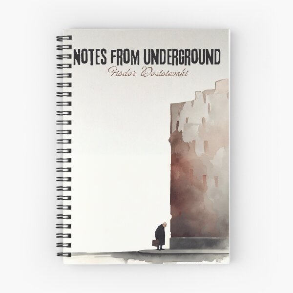 Item preview, "Notes from Underground" by Fyodor Dostoevsky designed and sold by Filologica.