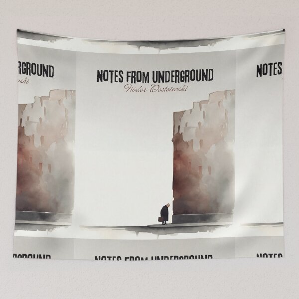 Item preview, "Notes from Underground" by Fyodor Dostoevsky designed and sold by Filologica.