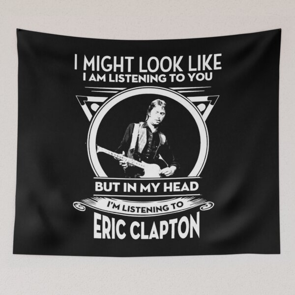 Item preview, Vintage Eric Clapton designed and sold by AiidonassArt.