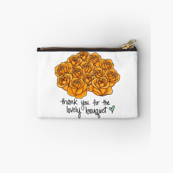 Item preview, Thank You For The Lovely Bouquet designed and sold by BrushedByGrace.