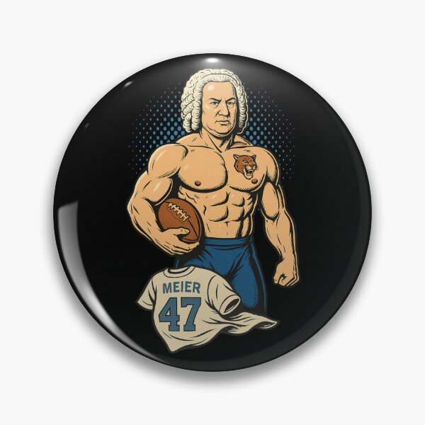 Item preview, Bare Bach Meier – Superhero Comic Rebus Football Parody designed and sold by EmersionPrints.
