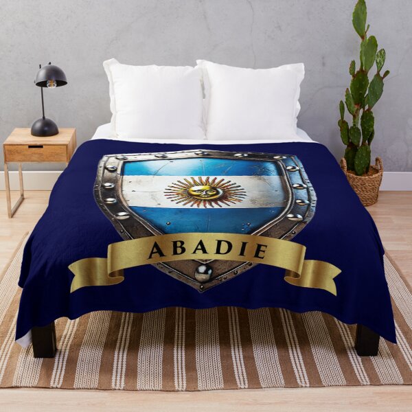 Item preview, Abadie Family Crest, Argentina Heritage Shield designed and sold by Highlandkings.