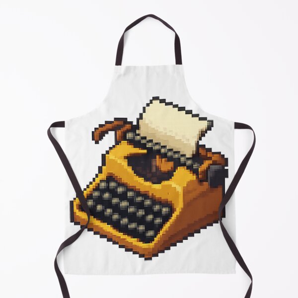 Item preview, Vintage typewriter pixel art designed and sold by arteopolis.