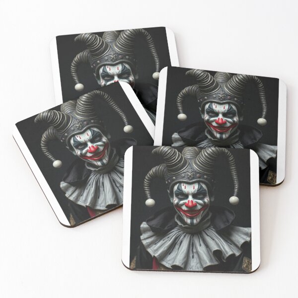 Artikelvorschau, Dunkler Clown Harlekin Nacht entworfen und verkauft von djfMerch.