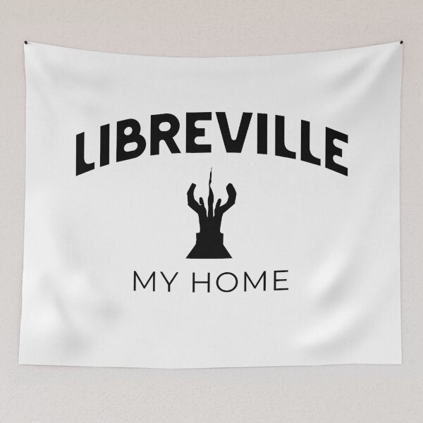 Item preview, Libreville My Home: Wear Your Gabonese Heart Proudly designed and sold by VISAFRICA.
