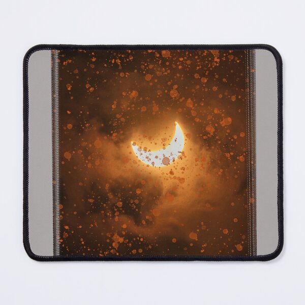 Item preview, Stunning Painted Solar Eclipse Cosmic Art Tee designed and sold by Styler Creative Studio.