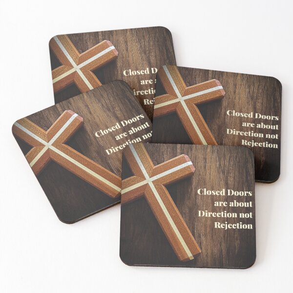 Item preview, Closed Doors are about Direction not Rejection designed and sold by FullSurrender.