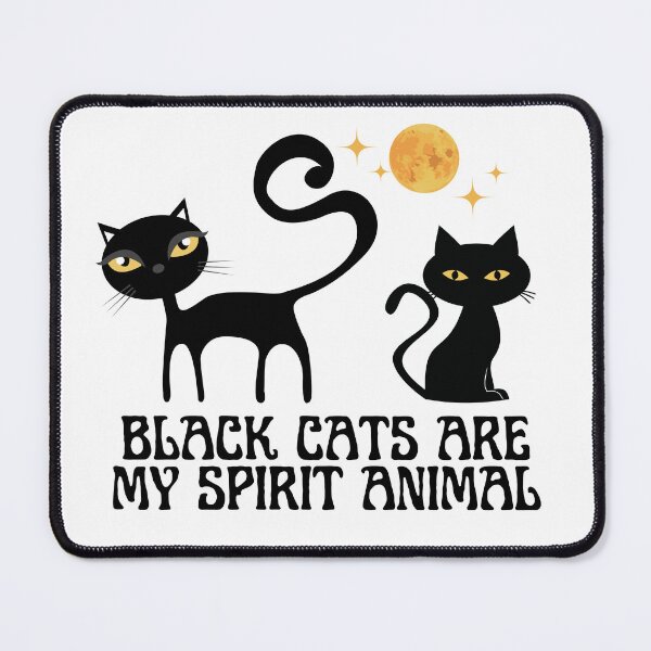 Item preview, Black cats are my spirit animal designed and sold by TeeKid.
