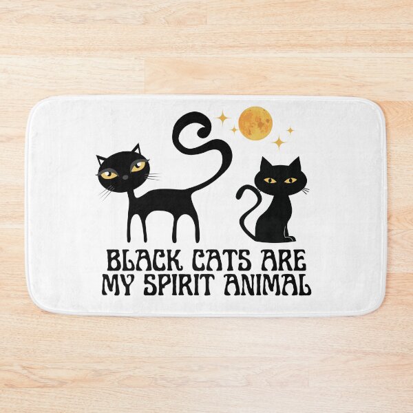 Item preview, Black cats are my spirit animal  designed and sold by TeeKid.