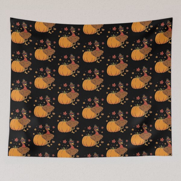 Item preview, Thanksgiving Turkey and Autumn Pumpkin designed and sold by CG Studio.
