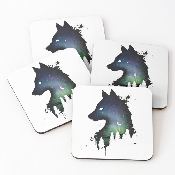 Item preview, Ink Splatter Wolf designed and sold by SevensDead.