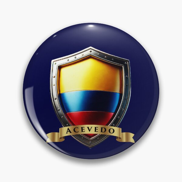 Artikelvorschau, Acevedo Heritage Crest, Kolumbien-Ausgabe entworfen und verkauft von Highlandkings.