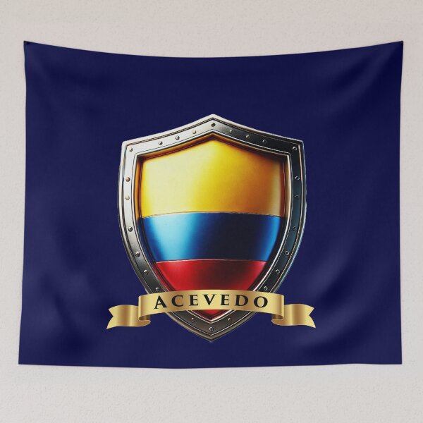 Item preview, Acevedo Heritage Crest, Colombia Edition designed and sold by Highlandkings.