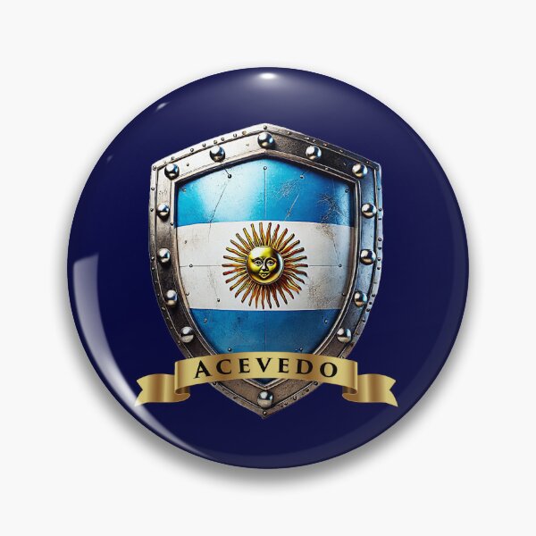Artikelvorschau, Acevedo Heritage Crest, Argentinien-Ausgabe entworfen und verkauft von Highlandkings.