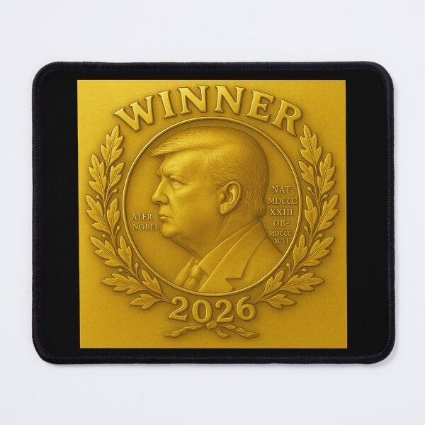 Item preview, Donald Trump Nobel Peace Prize 2026!! designed and sold by PatriotsPallette.