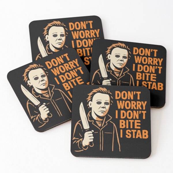 Item preview, Serial Killer Don't Worry I Don't Bite I Stab designed and sold by Gkinoki.