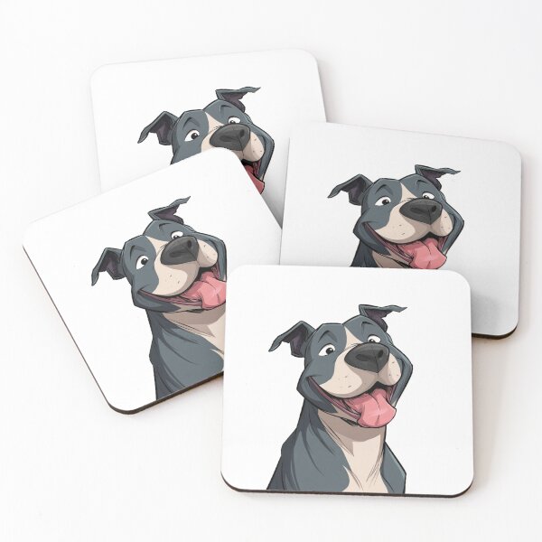 Item preview, Cartoon Pitbull designed and sold by Baroni Macaroni.